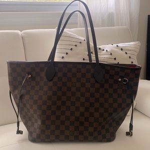 Louis Vuitton Neverfull MM Damier Ebene **Authentic**